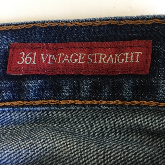 Lucky Brand 361 Vintage Straight Medium Wash Jeans 38x34 - Picture 6 of 10